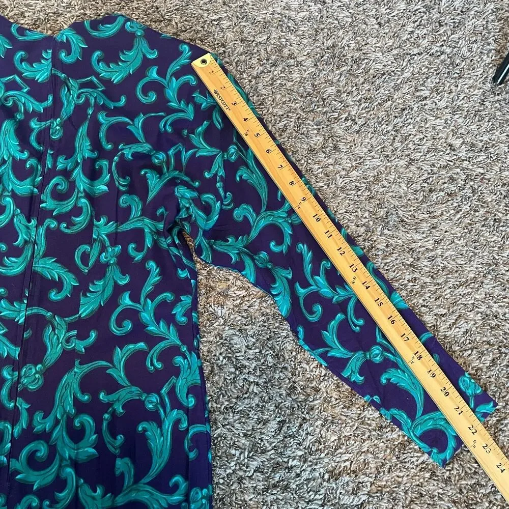 Vintage dress purple